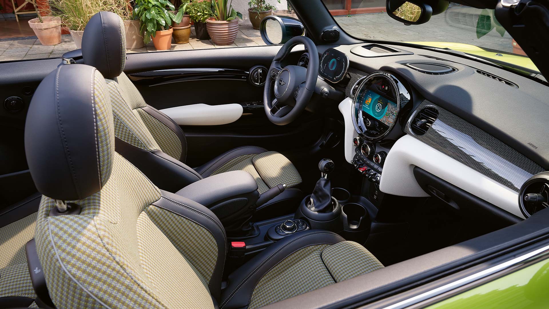 MINI Cabrio – enterijer – 360° pogled